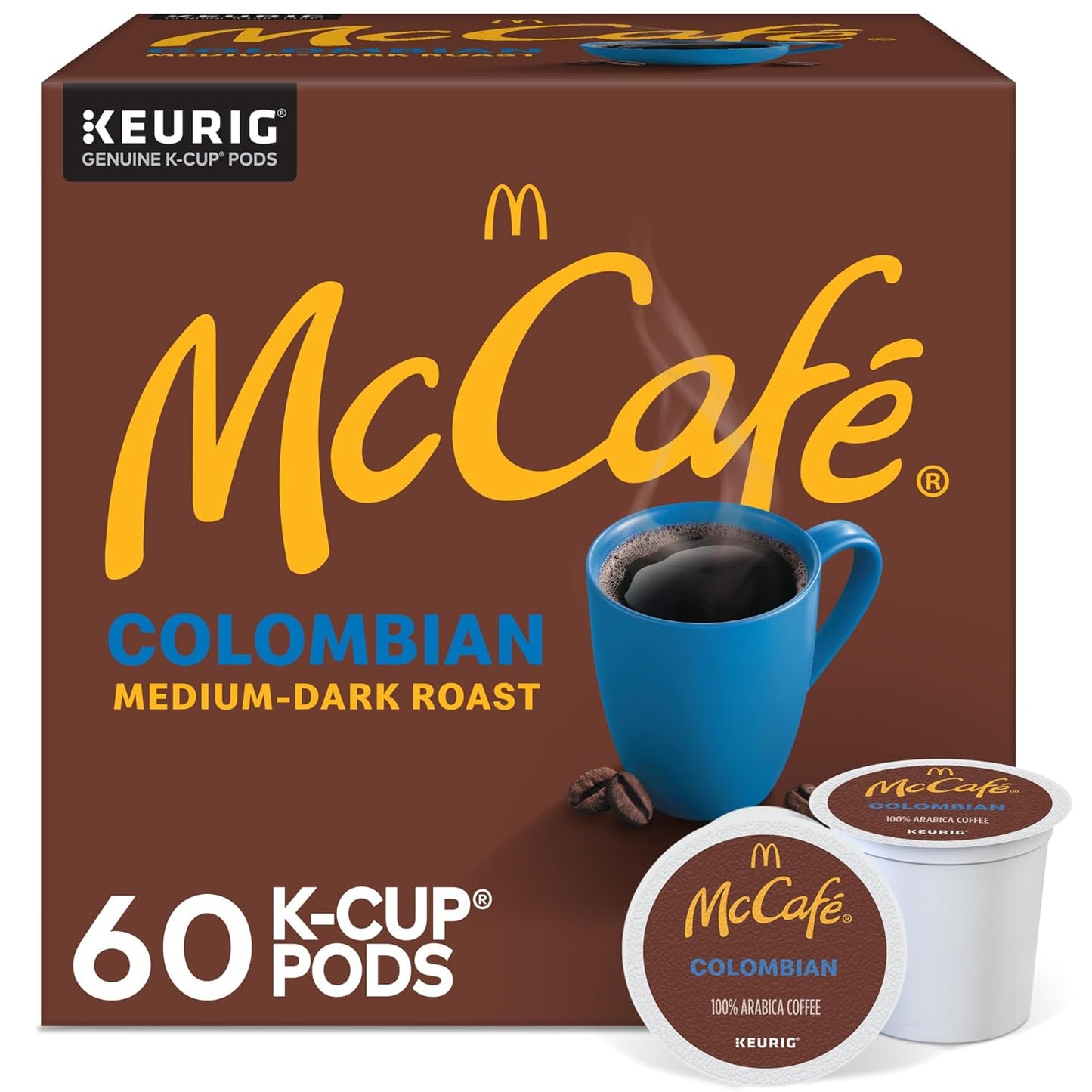 McCafe Colombian Coffee Pods - 60 Count Boost