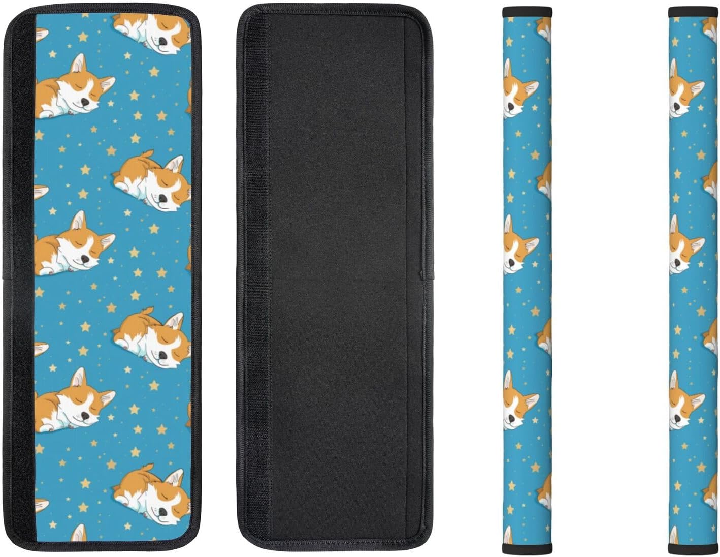 NeuKim Cute Corgi Refrigerator Handle Covers