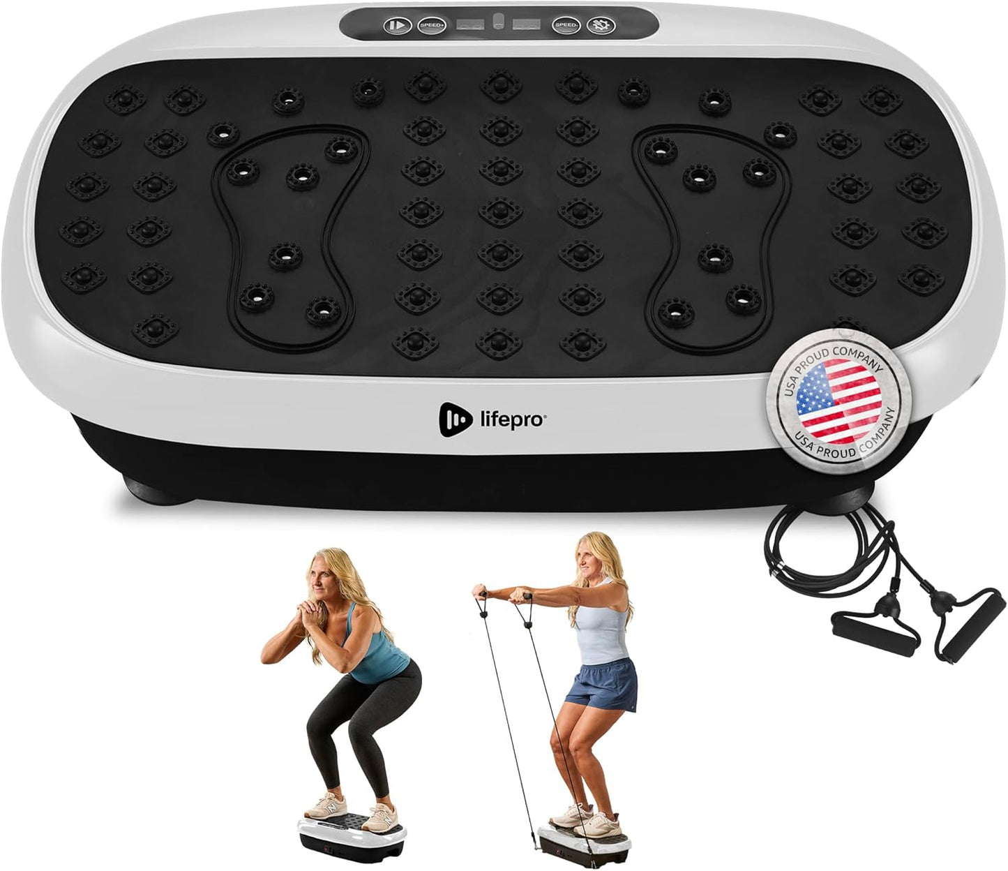 Lifepro Vibration Plate Exercise Machine for Full Body Fitness