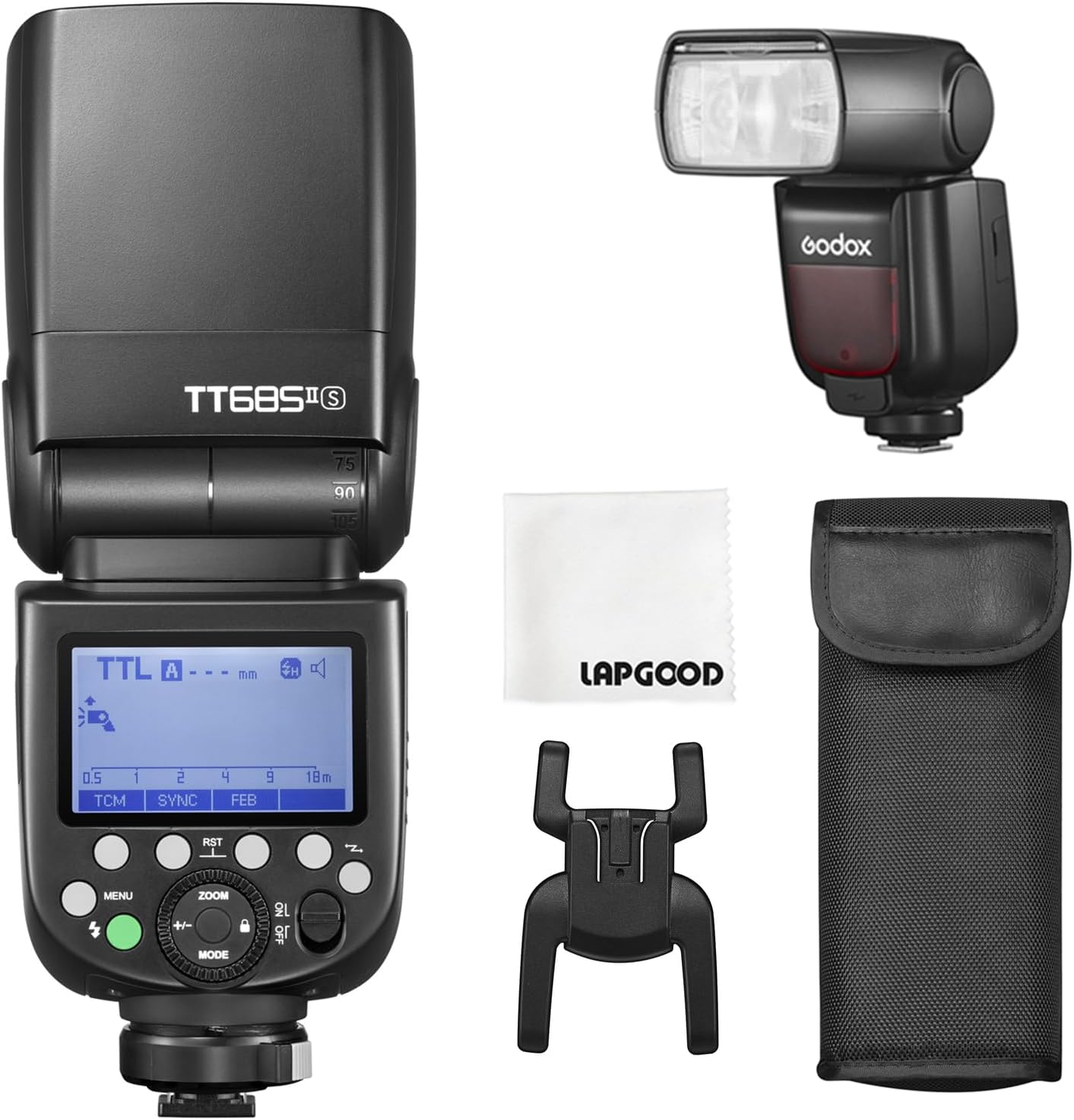 Godox TT685II-S Flash for Sony Cameras with Wireless GN60 HSS