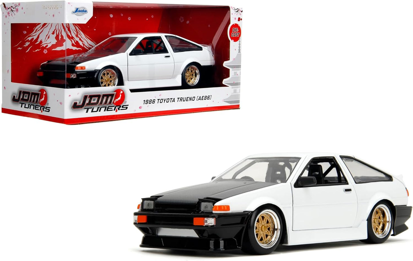 Jada Toys 1:24 Scale Toyota Trueno - Detailed, Collectible