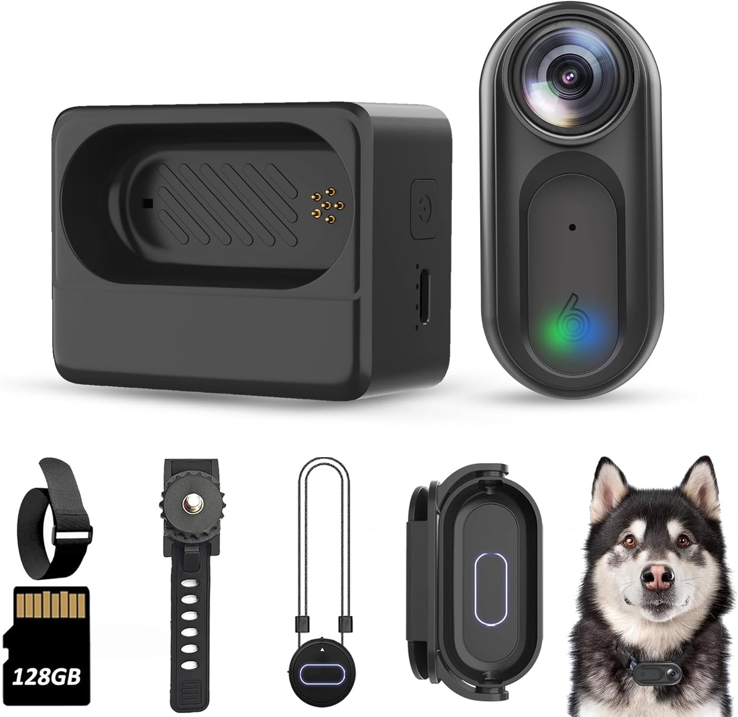 1080P Mini Body Camera - Wearable POV Cam