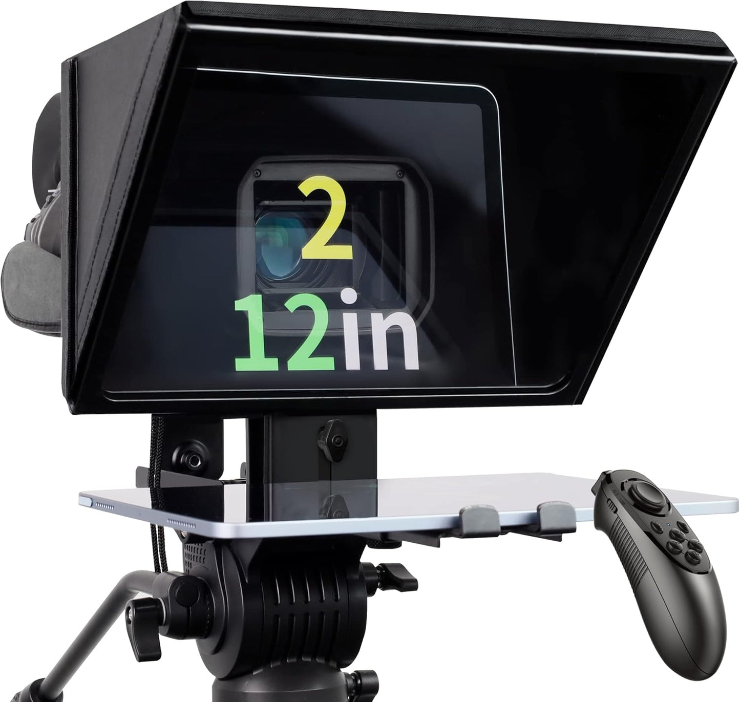 i2 Liftable Teleprompter for 12.9in Tablets with Remote Control