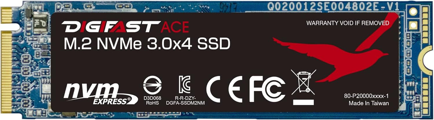 Ace 1TB M.2 NVMe SSD - Incredible Speed and Reliability
