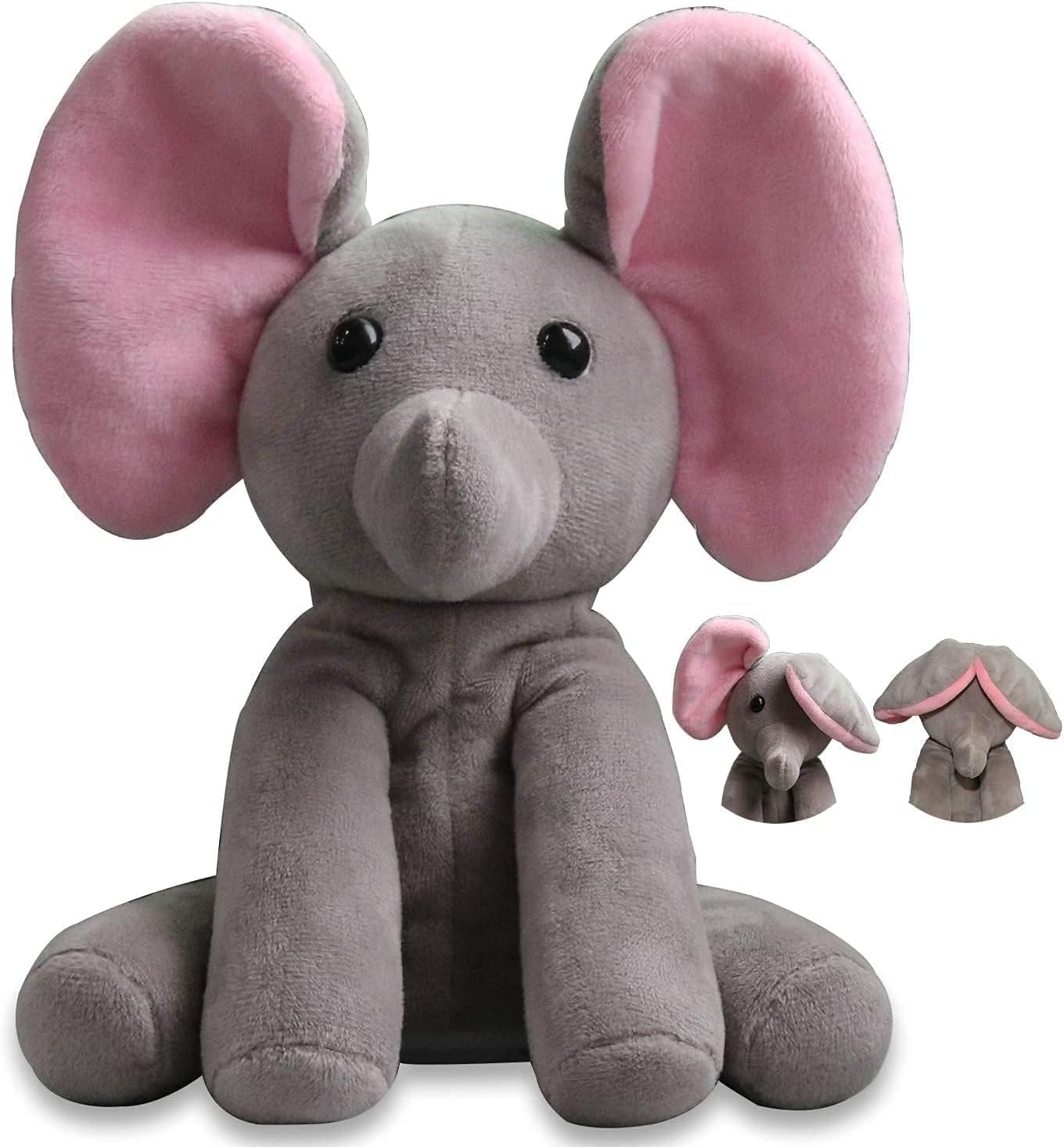 Interactive Talking Elephant Plush: Repeat Your Voice Fun!