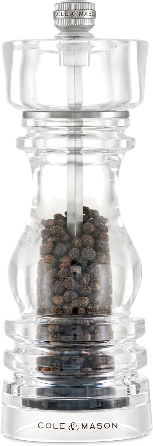 Cole & Mason London Refillable Spice Mill - Adjustable Grinder