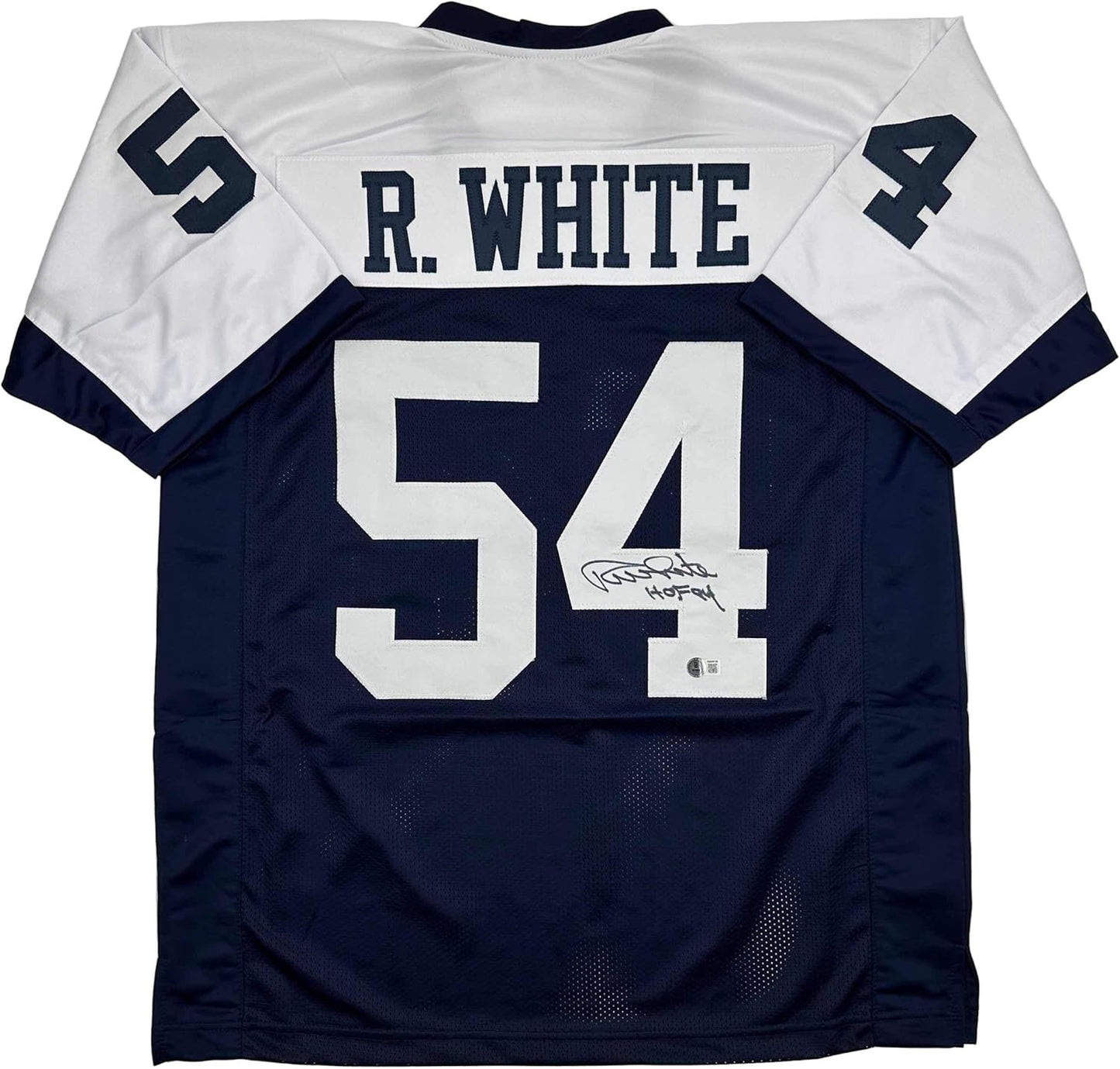 Autographed Randy White HOF 94 Dallas Thanksgiving Jersey