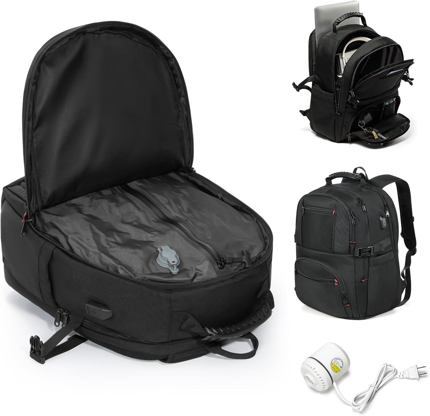 Vacuum Backpack Travel with Pump for Efficient Packing