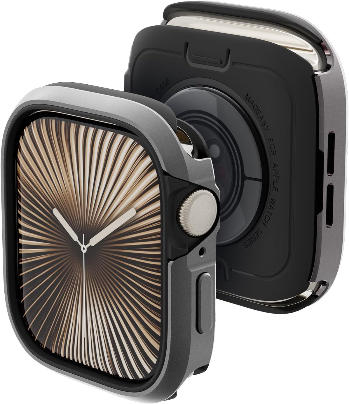 MAGEASY Aircraft-Grade Aluminum Rugged Case for 42mm Apple Watch