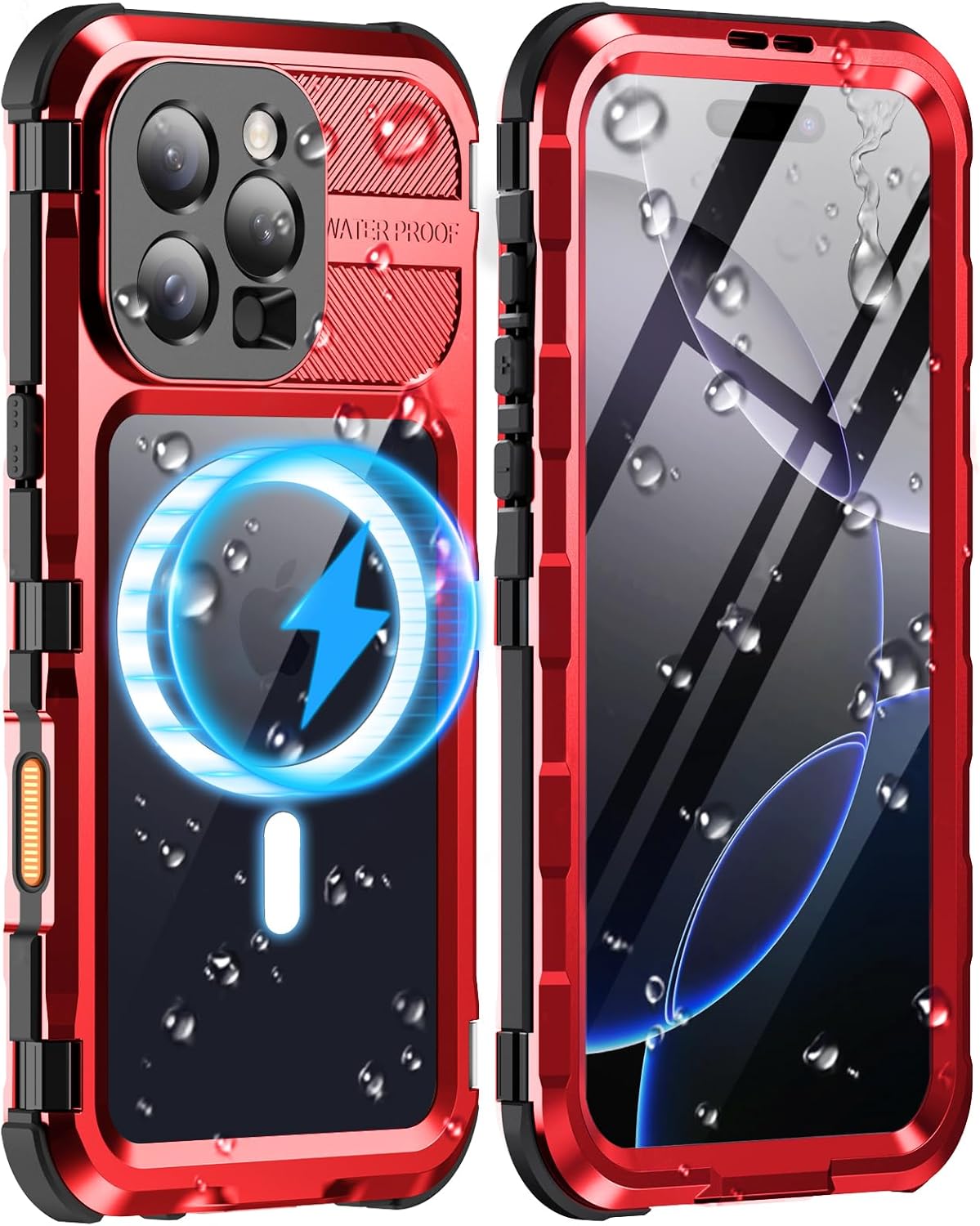 WIFORT iPhone 16 Pro Waterproof Case - Heavy Duty Protection