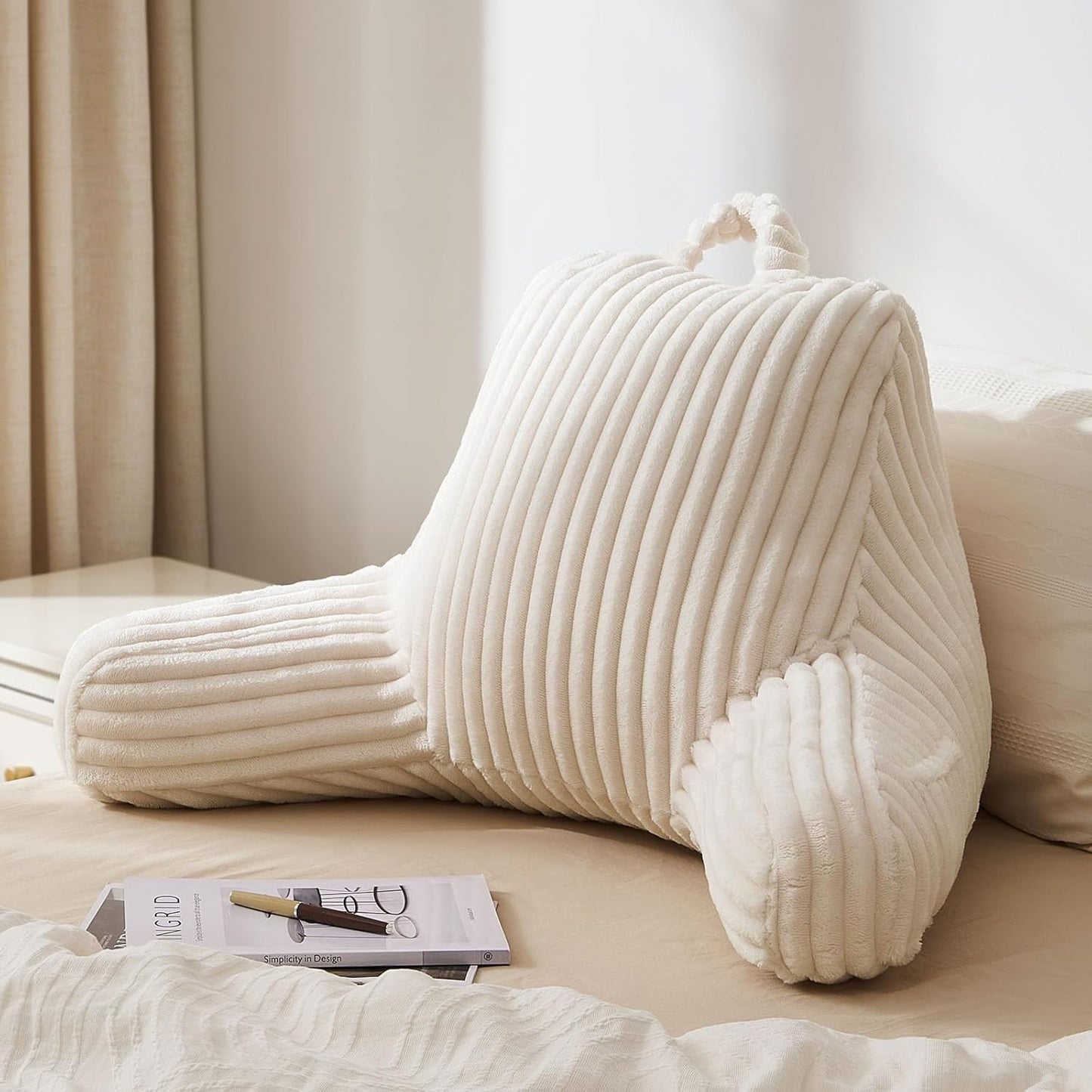 Blissful Diary Reading Pillow for Ultimate Comfort and Support