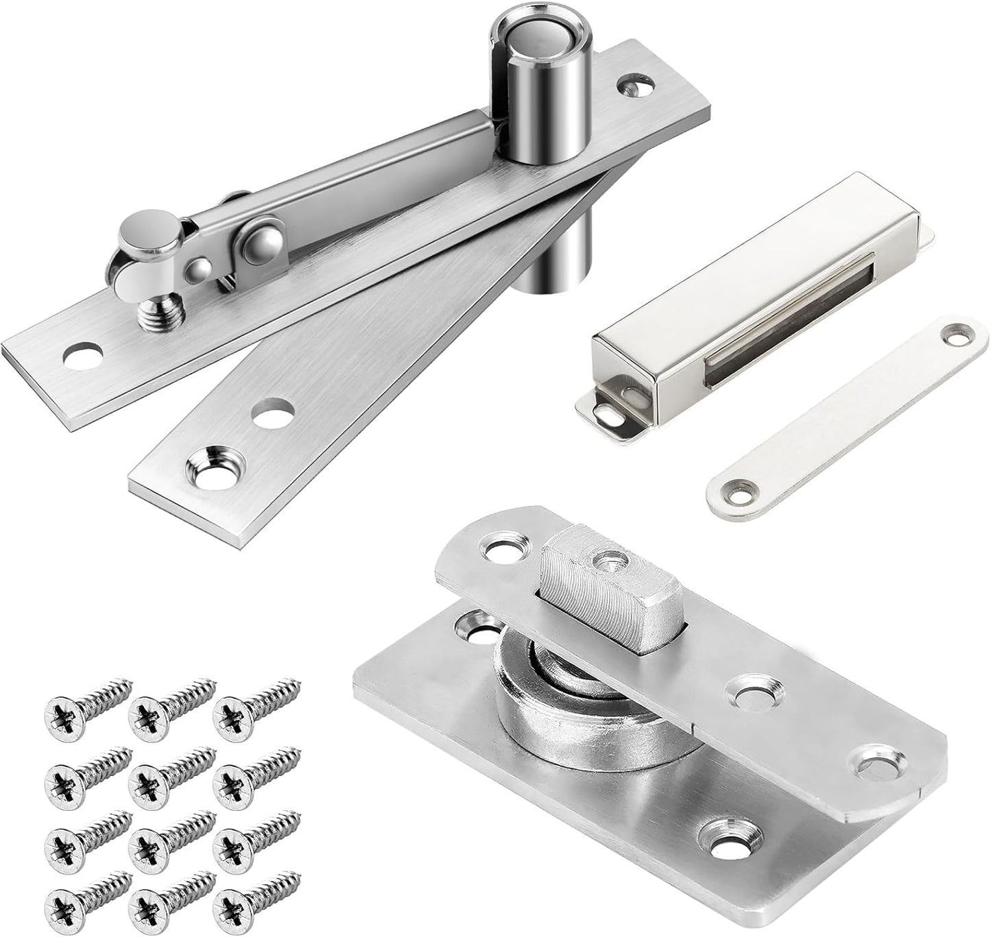 330 LBS Pivot Hinge Set for Large Heavy Wood Doors