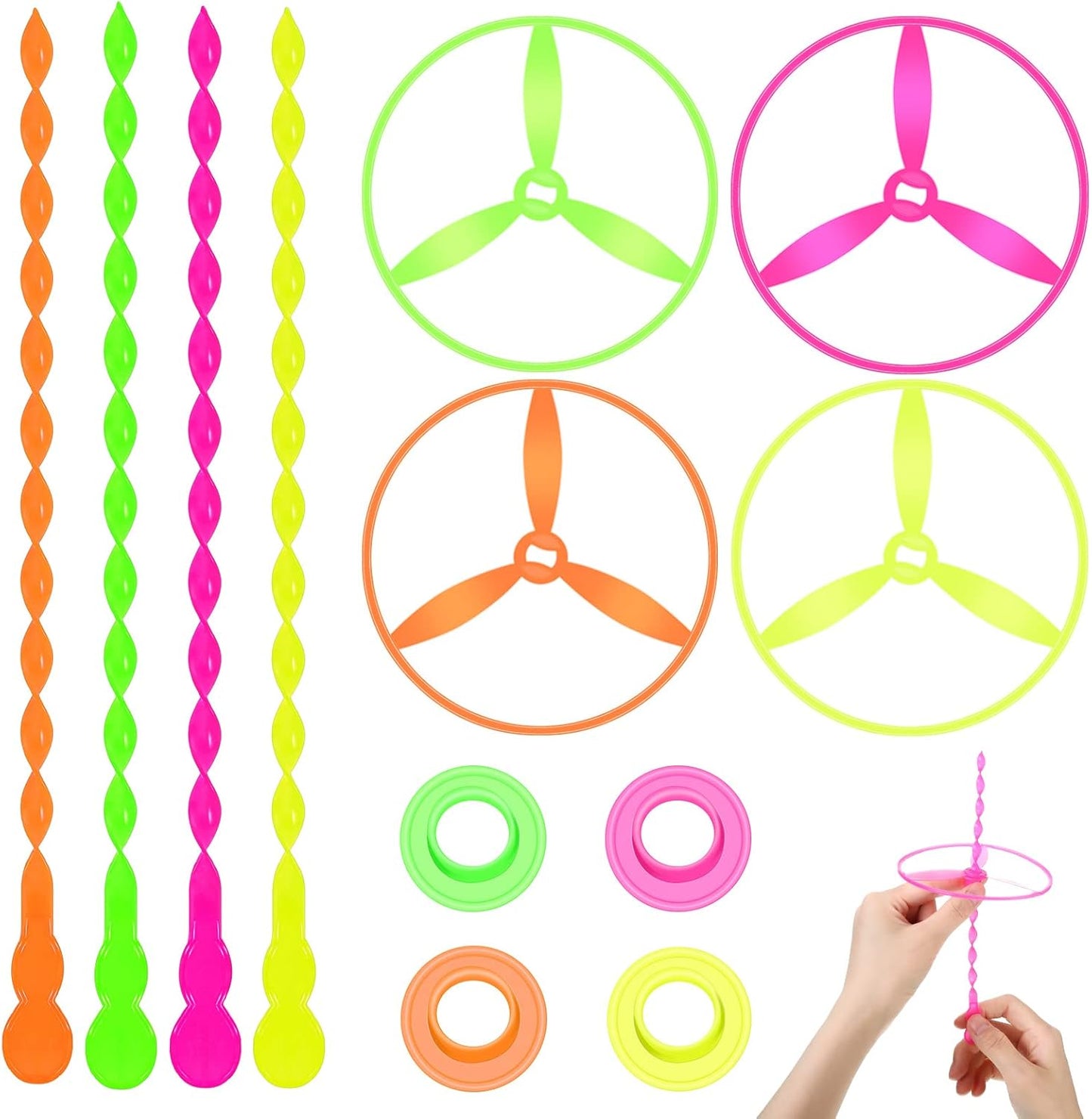 Sotiff Pull String Flying Disc Set
