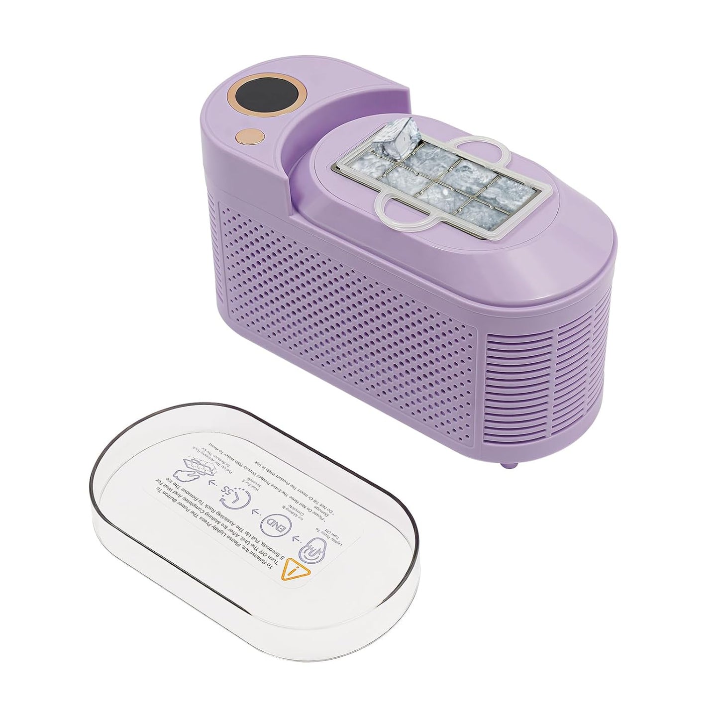 Portable Ice Maker Countertop Machine for Home and Camping