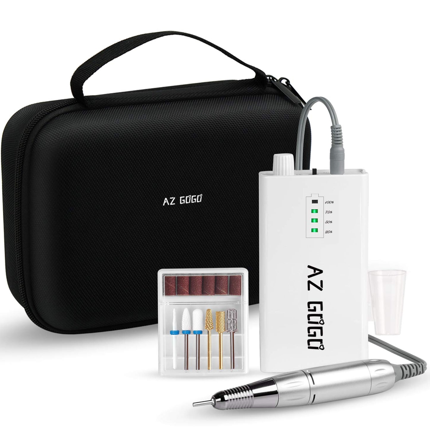 Professional Portable Nail Drill for Acrylic Nails - 30000 RPM