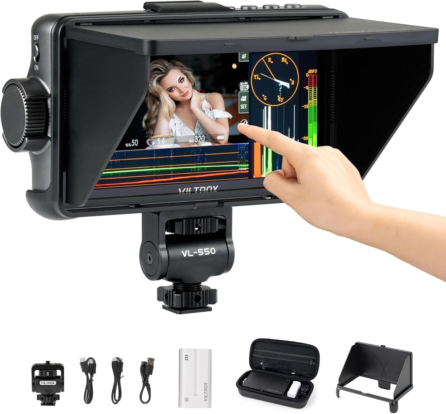 VILTROX 5.5 Inch 1200nits 4K Touchscreen Field Monitor Review