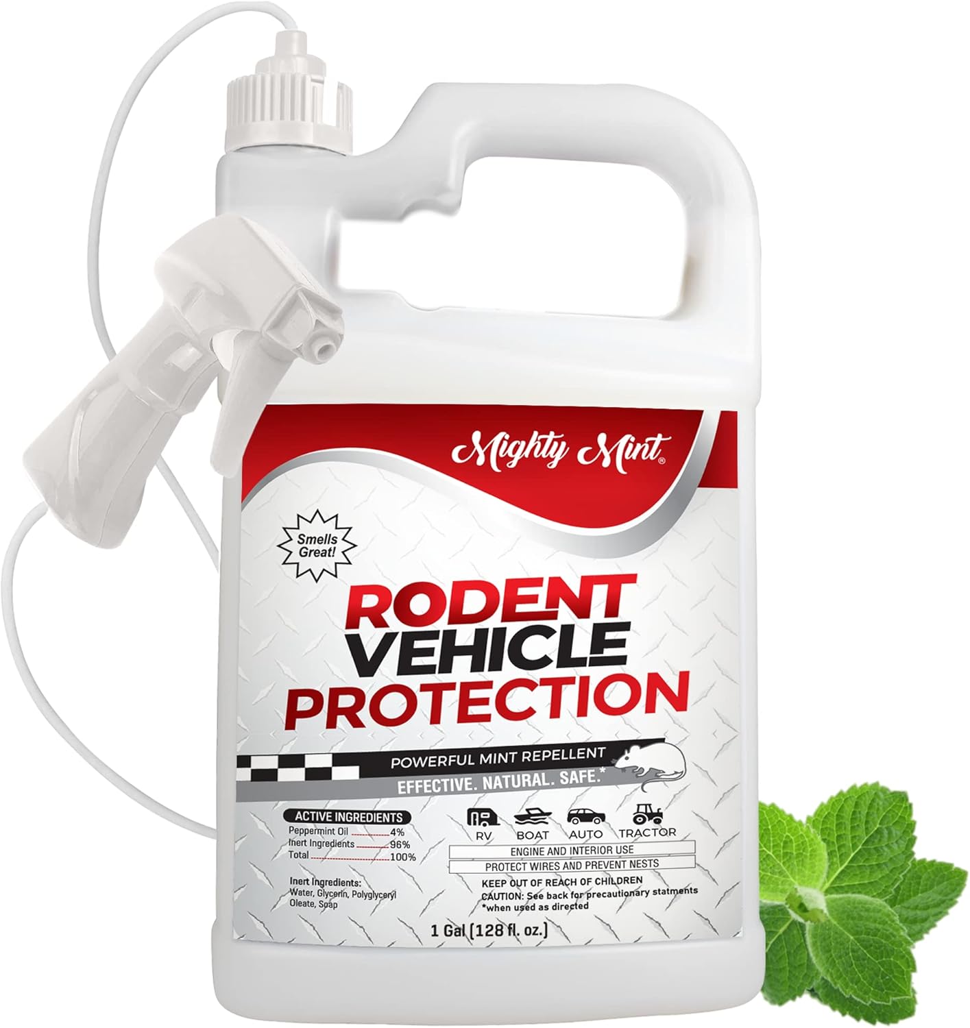 Rodent Repellent Spray for Vehicles - Mighty Mint Power