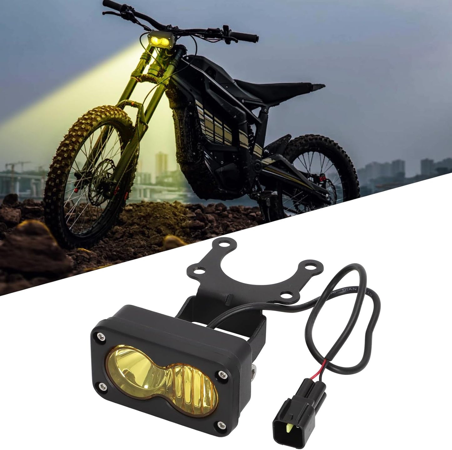 Talaria Sting R MX4 Dirtbike Headlight Kit for Night Riding