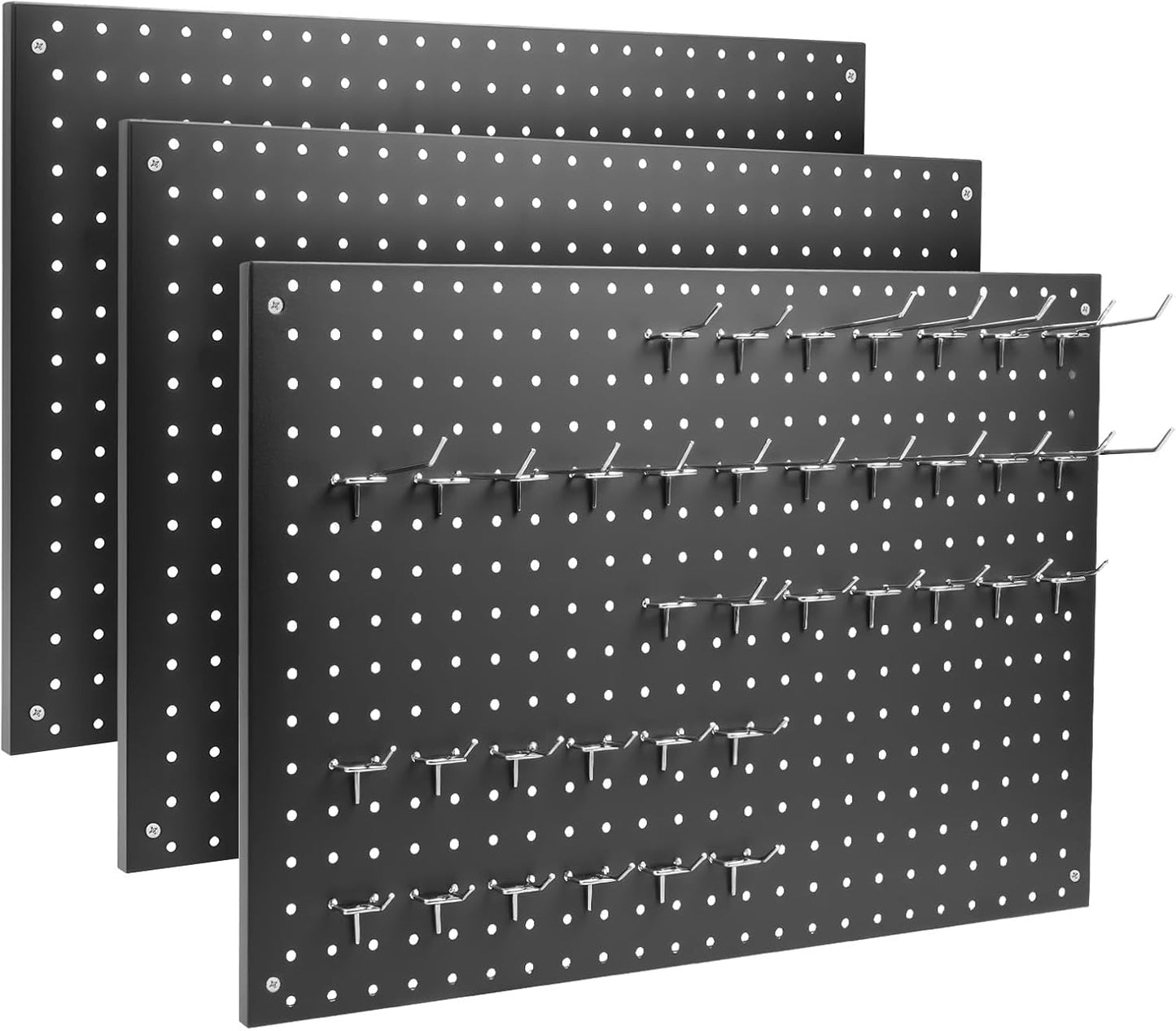Heavy Duty Metal Pegboard Panels for Home and Garage Storage