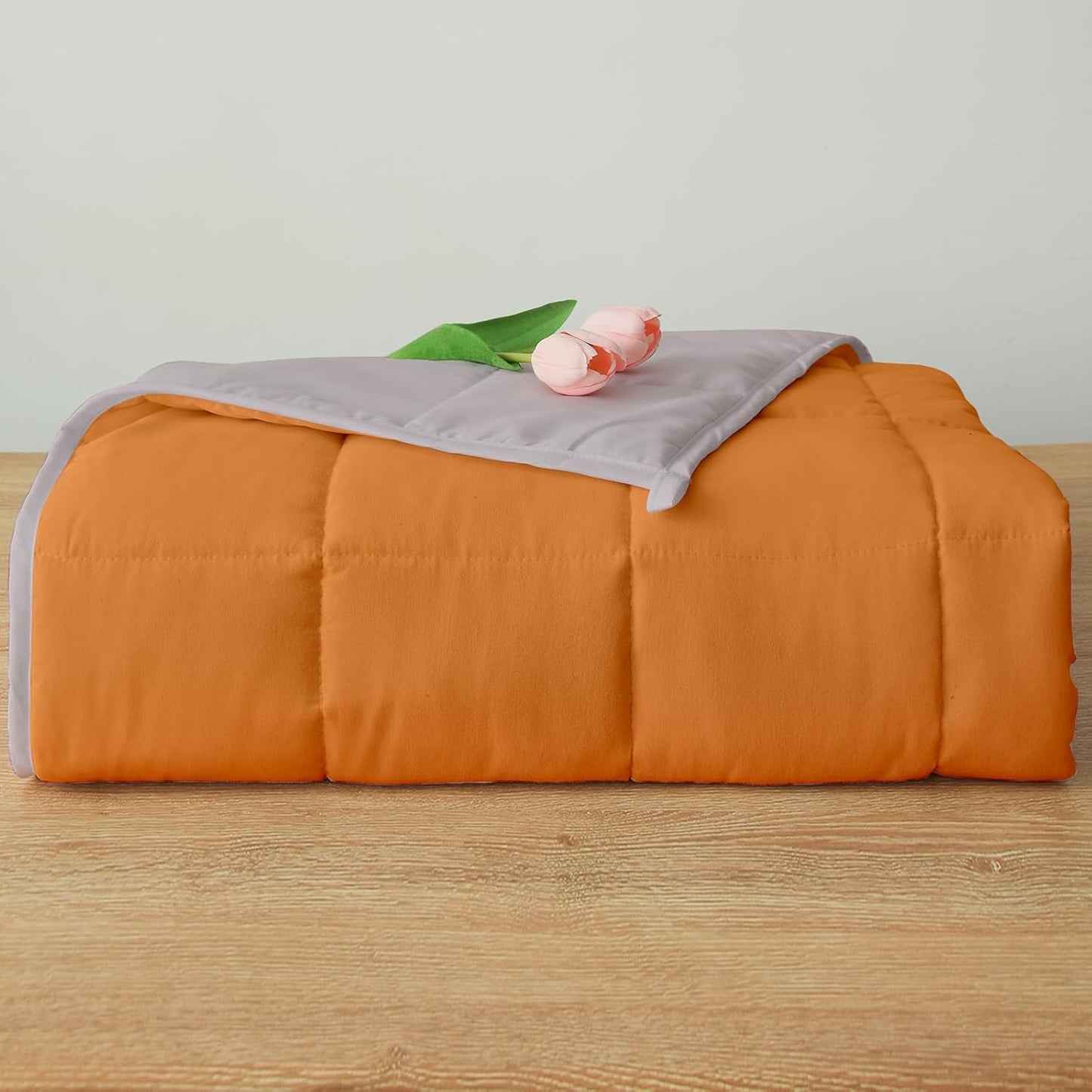 Weighted Blanket 15lbs Queen Size for Cozy Comfort and Relaxation