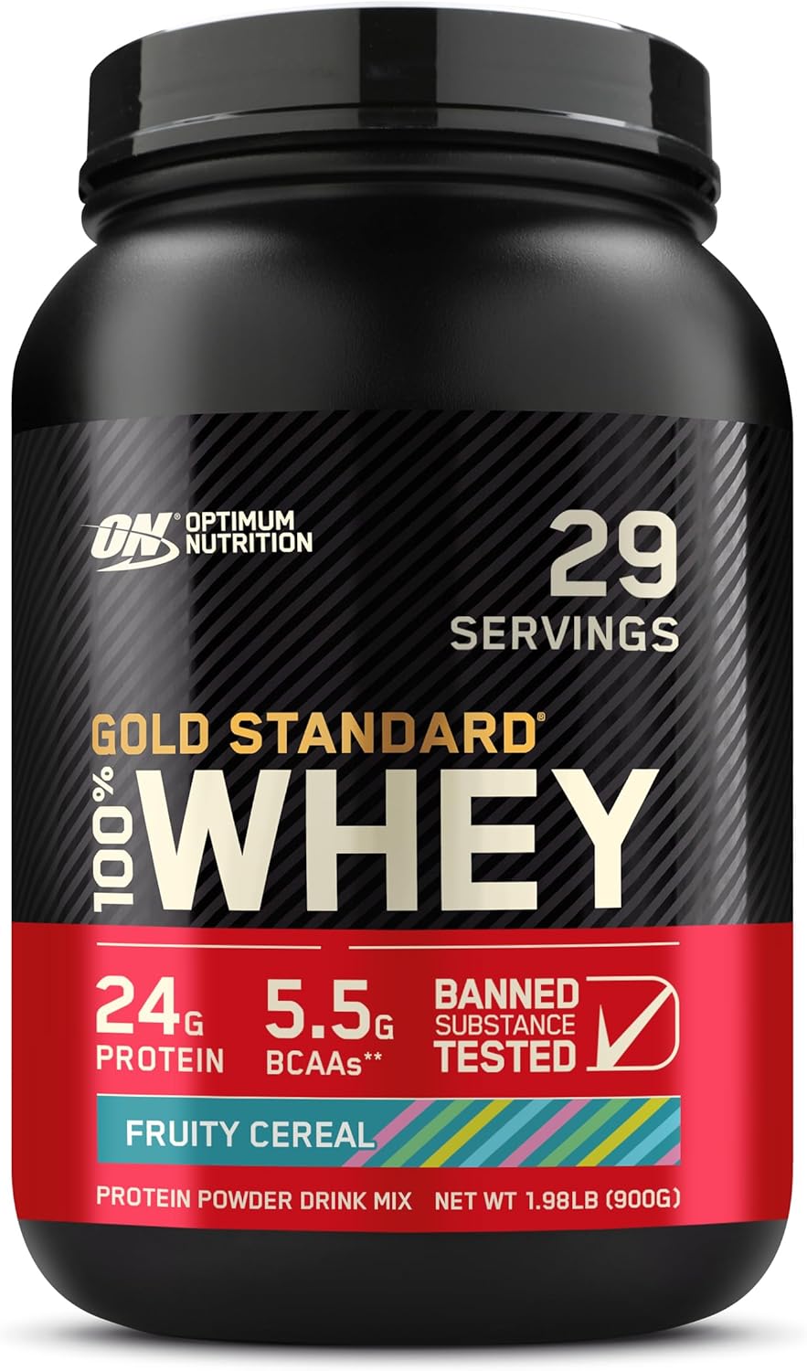 Optimum Nutrition Gold Standard Whey Protein Powder Fruity Cereal