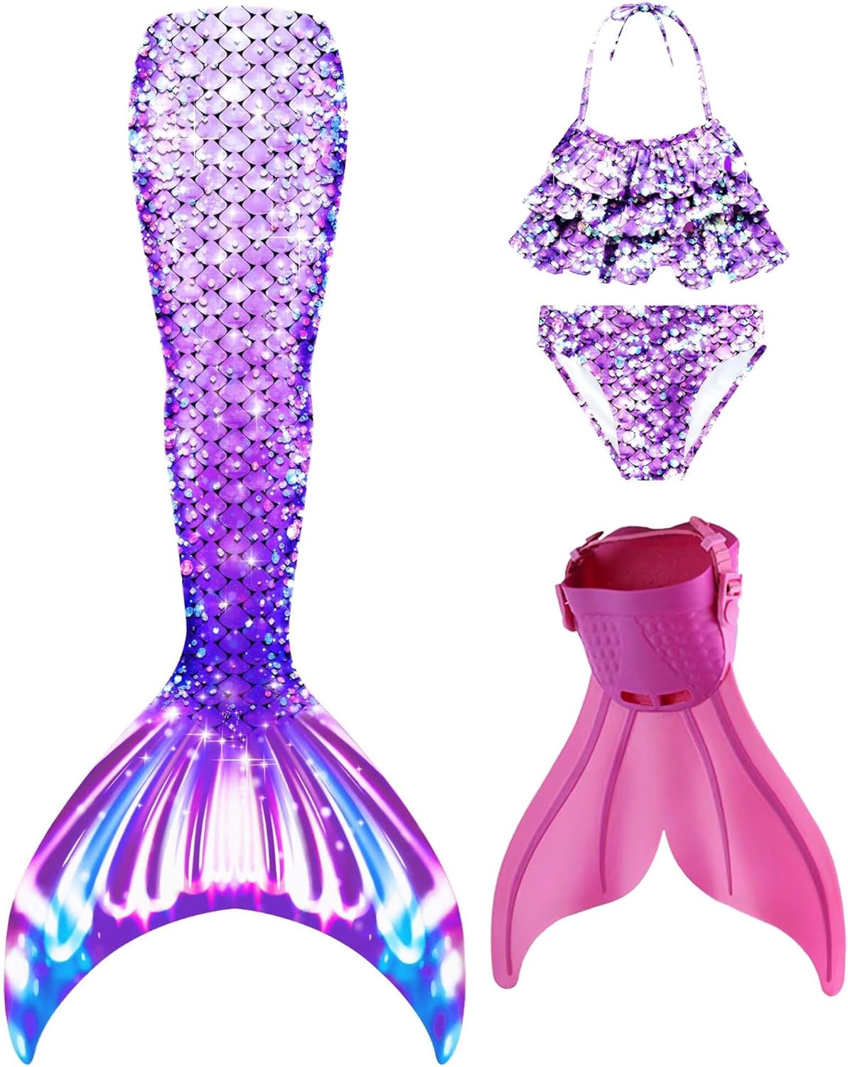 Superband Mermaid Swim Fin for Kids - Perfect for Training Fun