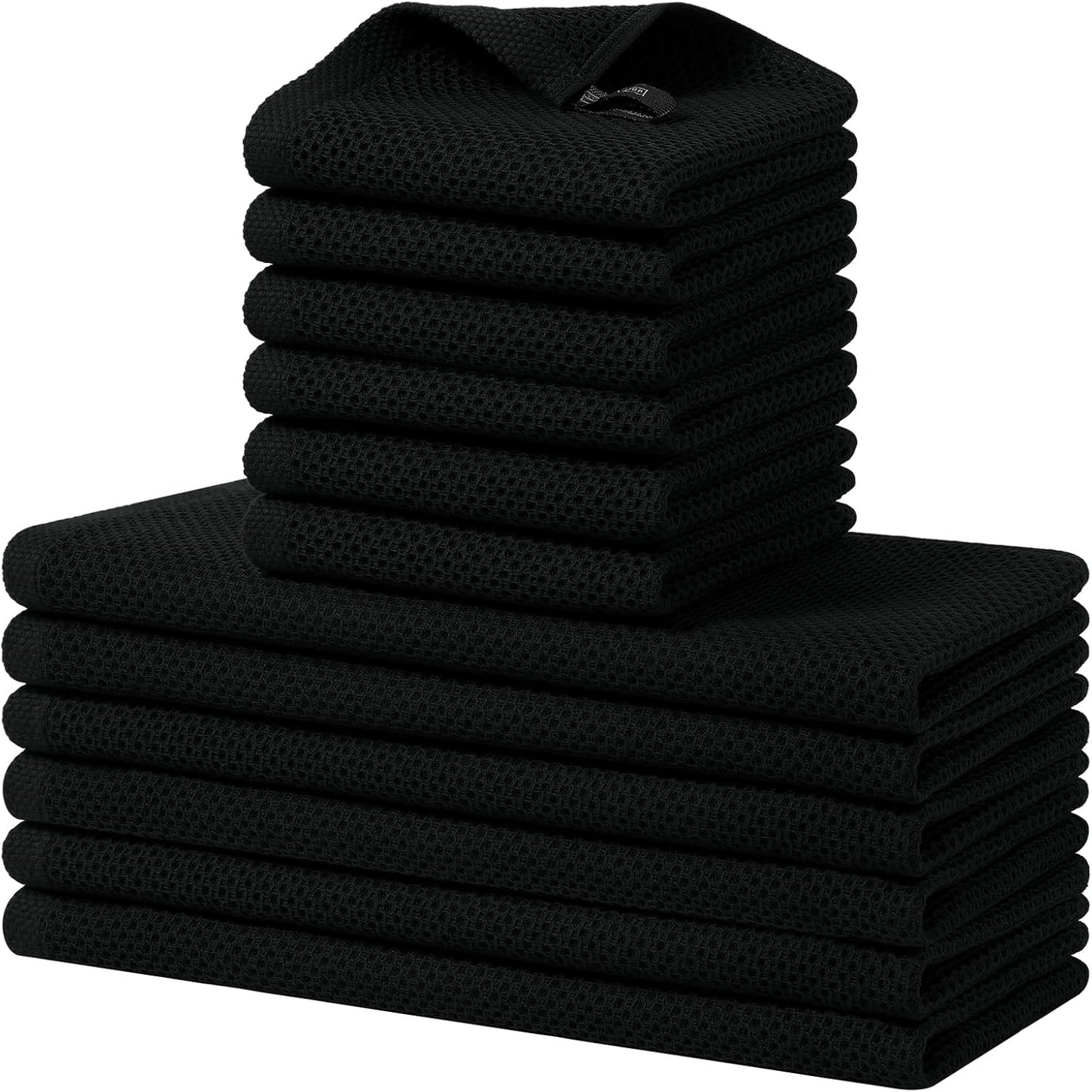 100% Cotton Kitchen Towels Set for Ultra Soft Absorbency