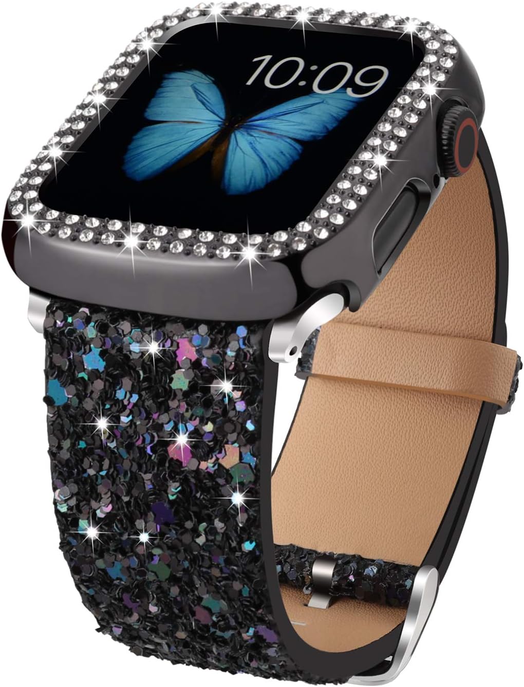 Sparkling Glitter Band & Case Set for Apple Watch ASOTC