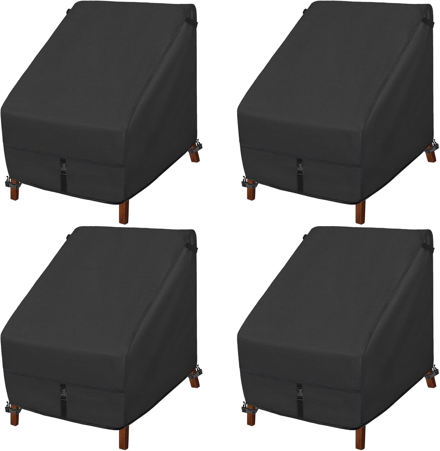 Porch Shield Waterproof Outdoor Lounge Chair Covers 4 Pack