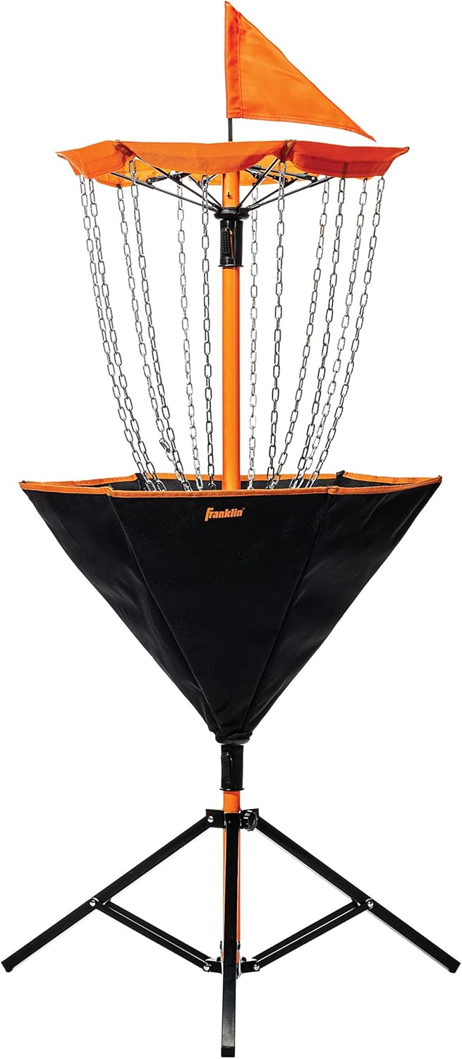 Portable Disc Golf Basket - Pro-Quality Target Set