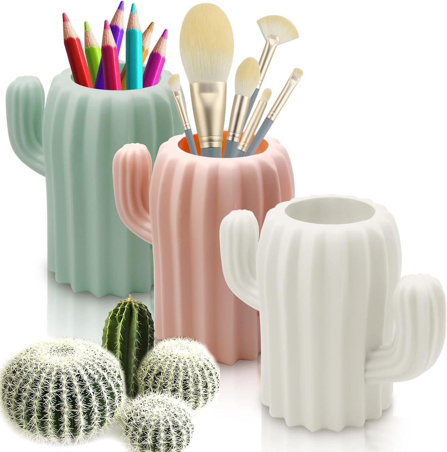 Boho Succulent Pen Holders - Organize Stylishly