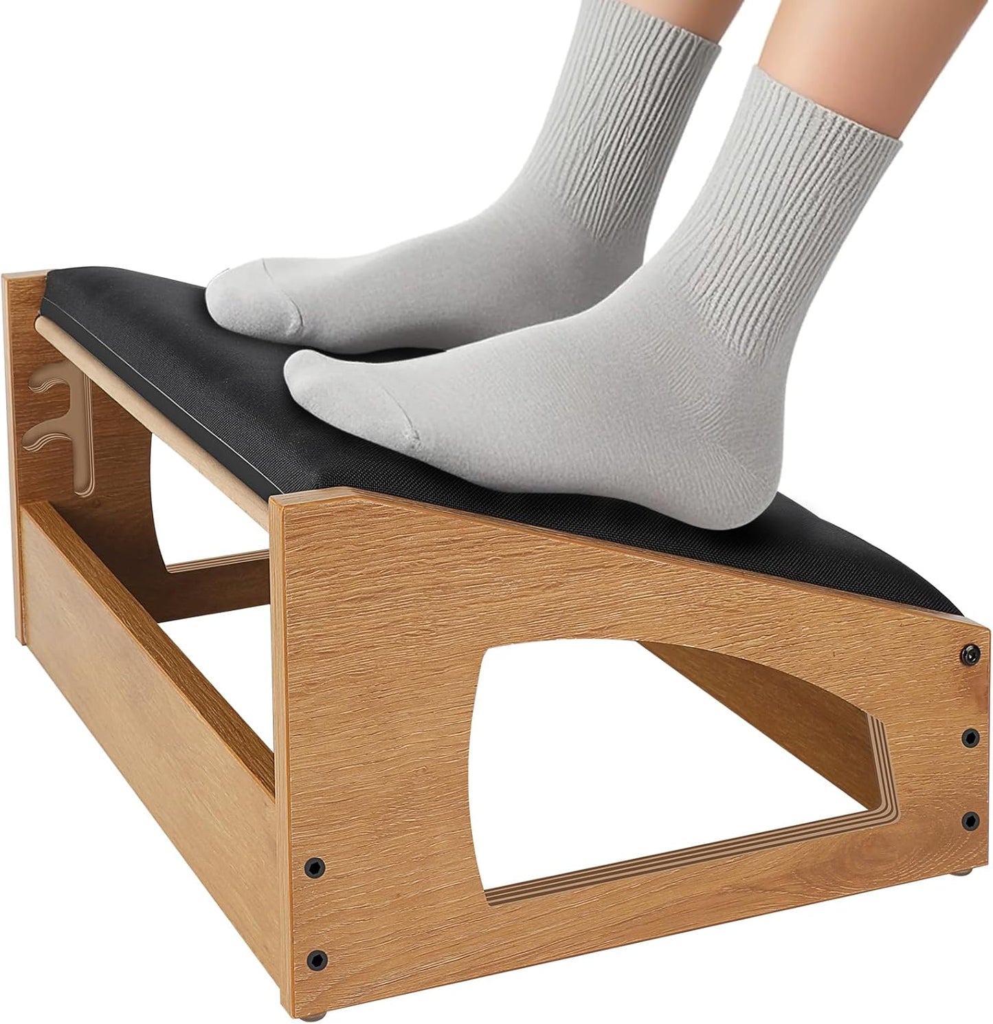 Ergonomic Foot Rest with Adjustable Height for Office Comfort
