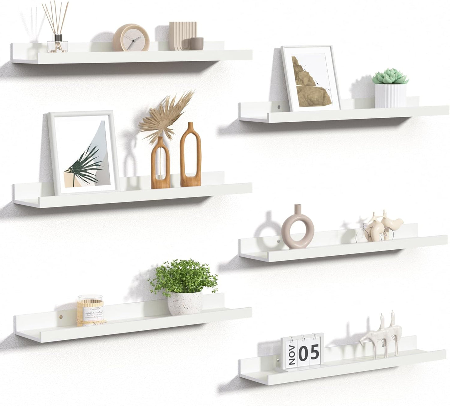 Upsimples Floating Shelves for Wall - Stylish Storage Solution