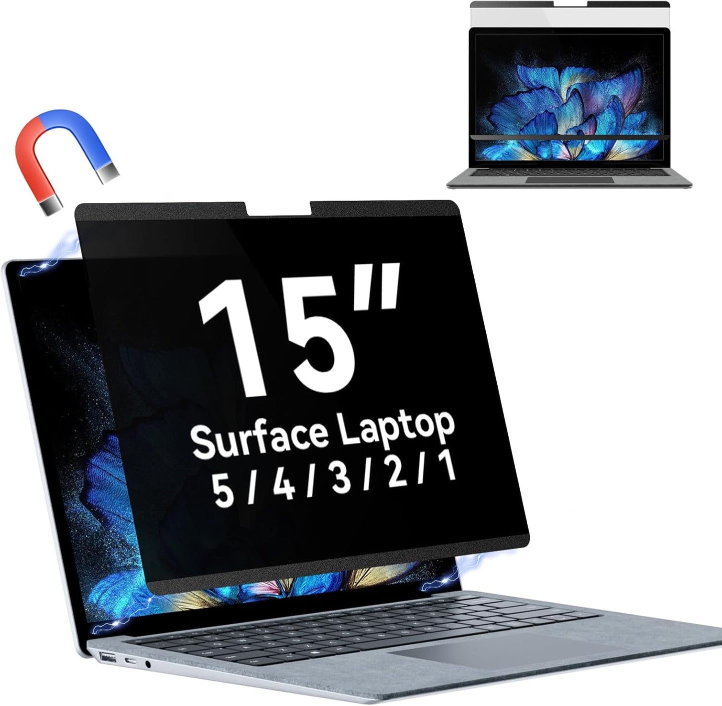 Protescreen Magnetic Privacy Filter for 15 Inch Surface Laptop