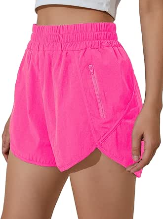 BMJL Women's Running Shorts with Pocket for Active Lifestyle