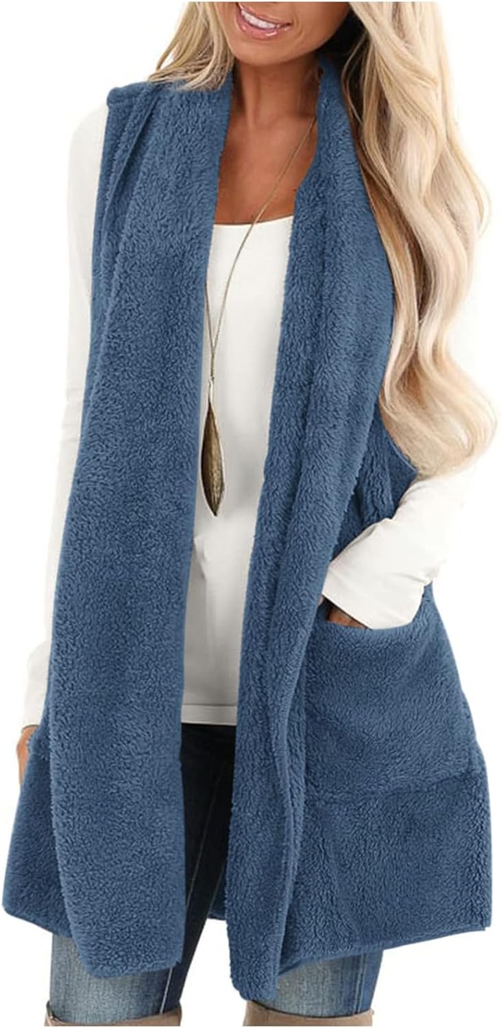 Warm & Cozy Sherpa Vest for Women