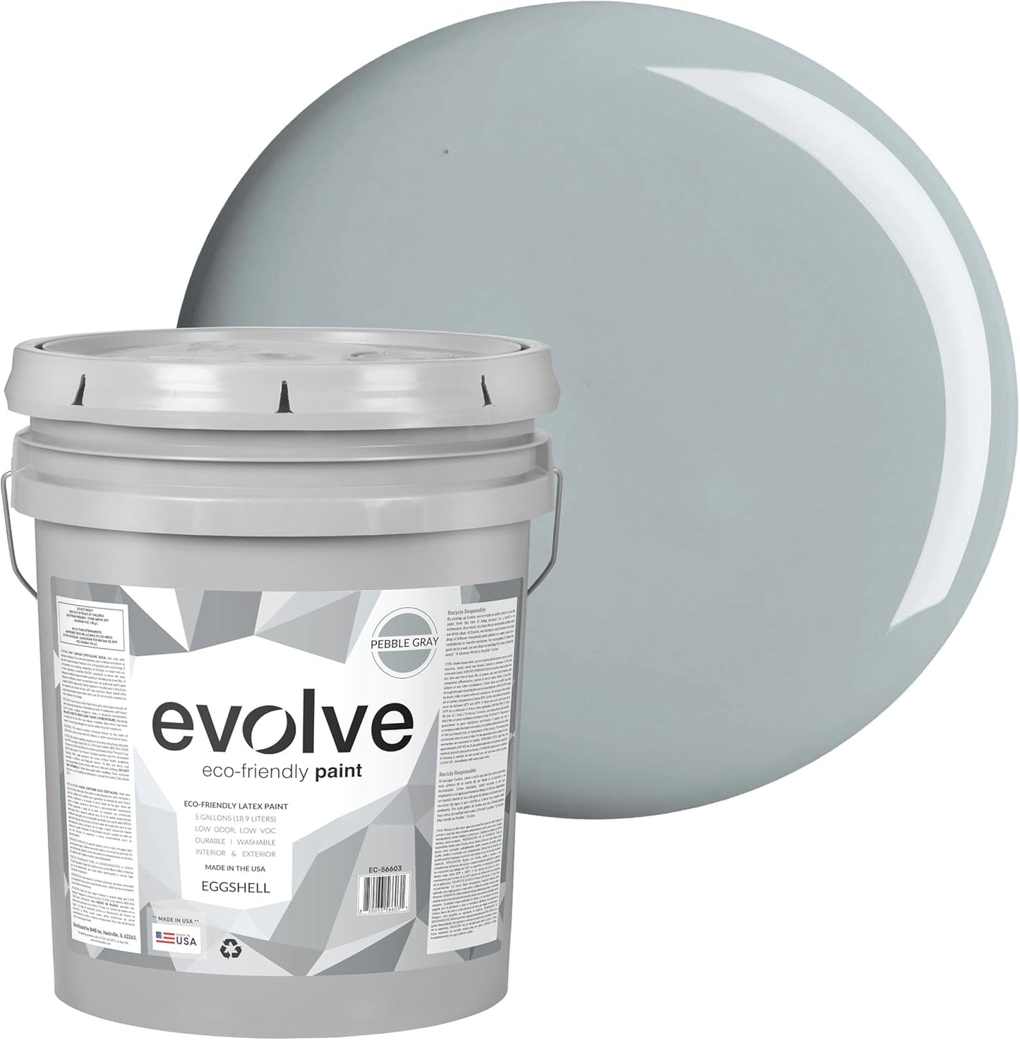 EVOLVE Paint & Primer: Eco-Friendly Low Sheen for Interiors