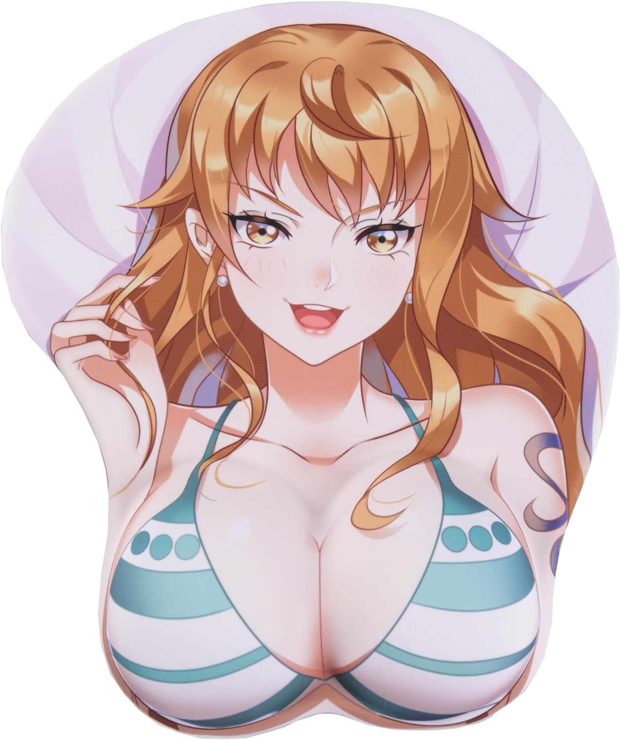 Nami 2 Gaming Mouse Pad - 3D Design, Wrist Rest, Ace Mall