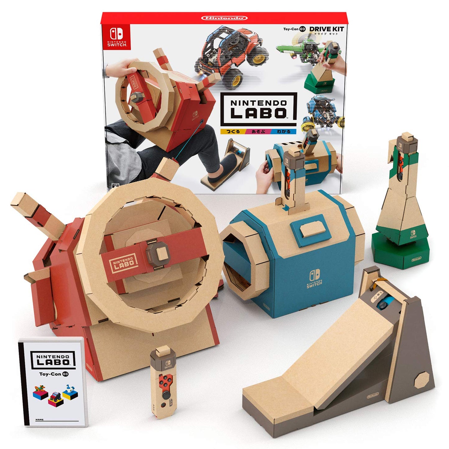 Nintendo Labo Toy-Con 03 Vehicle Drive Kit for Switch Gaming Fun