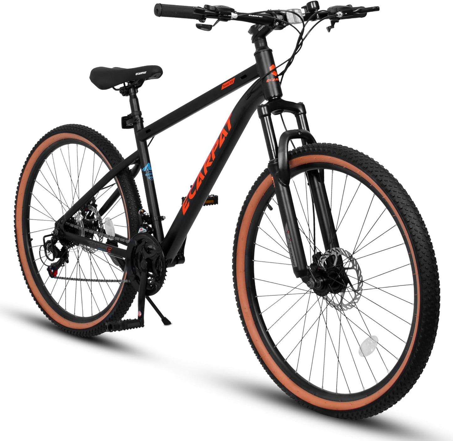 Dual Full Suspension Mountain Bike for Men and Women - 21 Speed