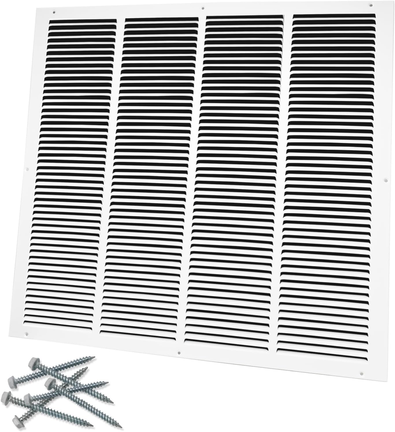 24in x 24in Steel Return Air Grille for Efficient Ventilation