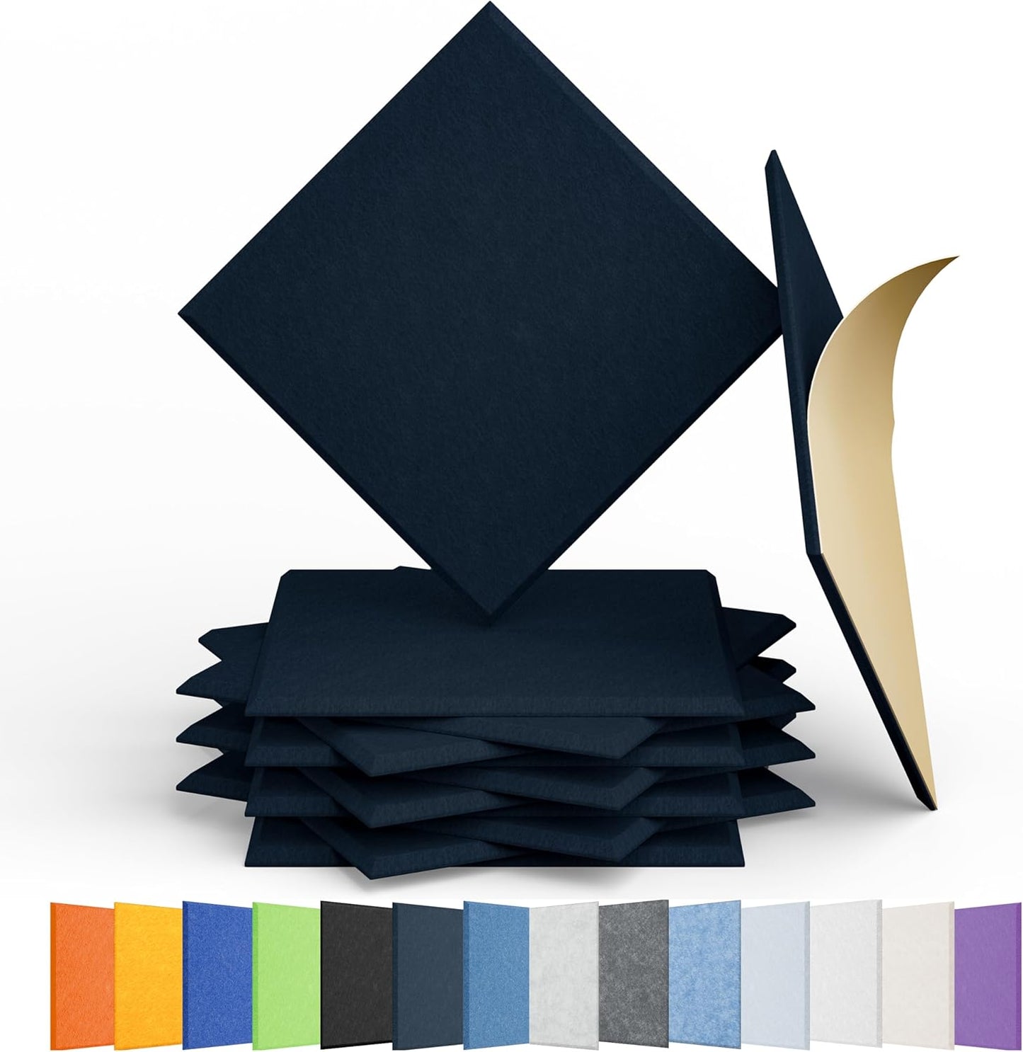 12 Pack Acoustic Panels for Sound Proofing in Home and Office