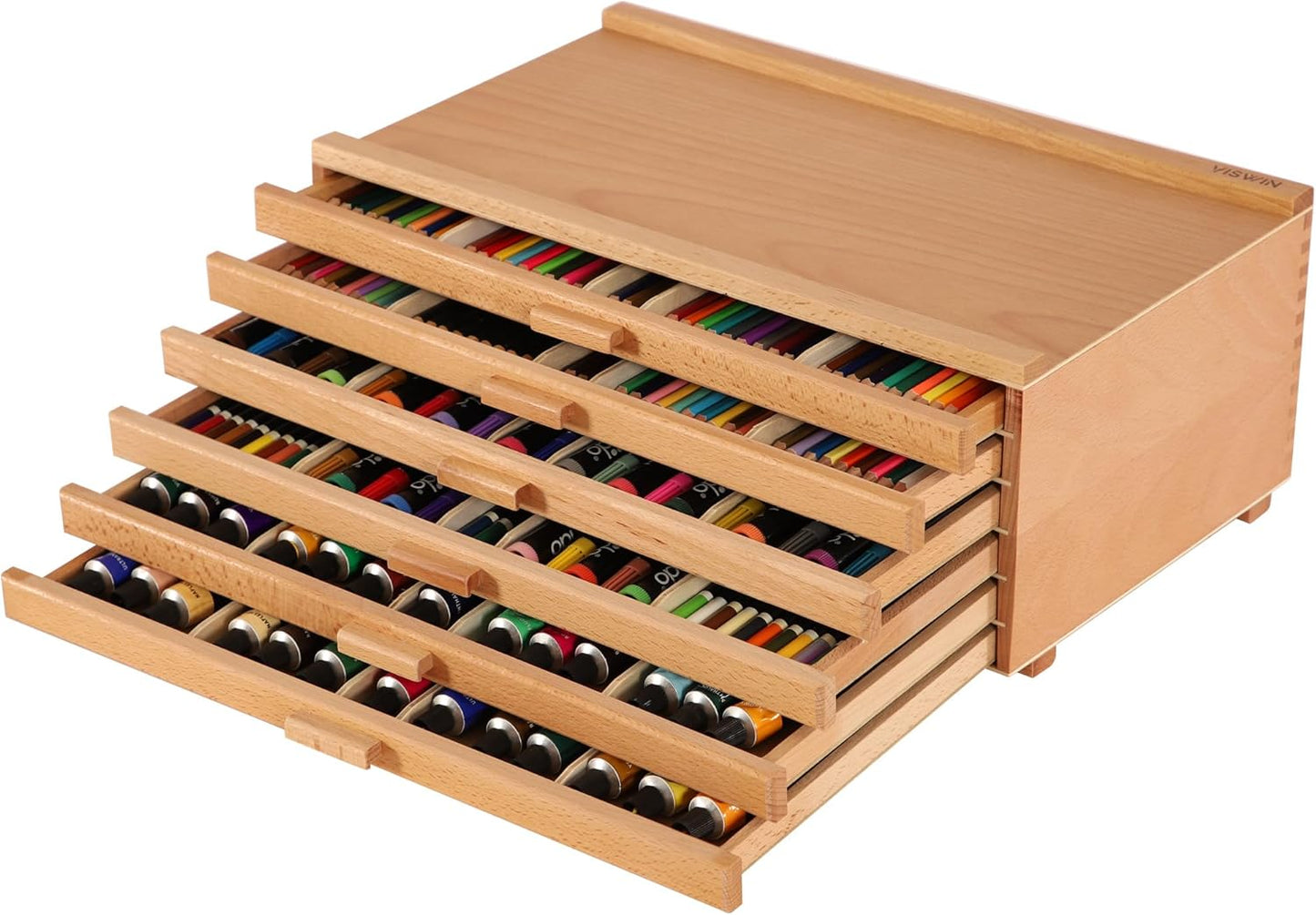 VISWIN 6-Drawer Art Supply Storage Organizer for Artists
