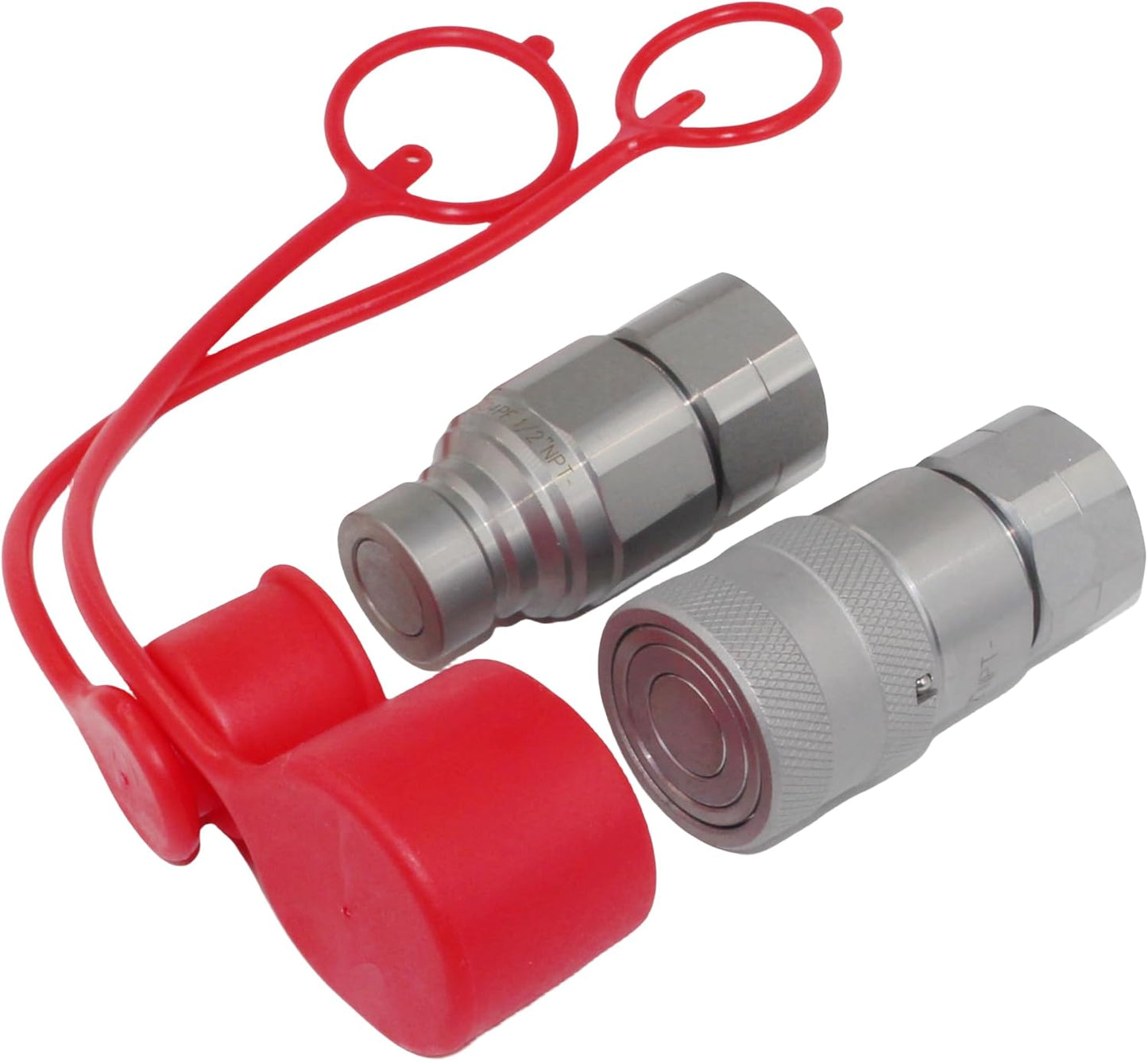 1/2ft' NPT Flat Face Hydraulic Quick Connect Coupling Set Review