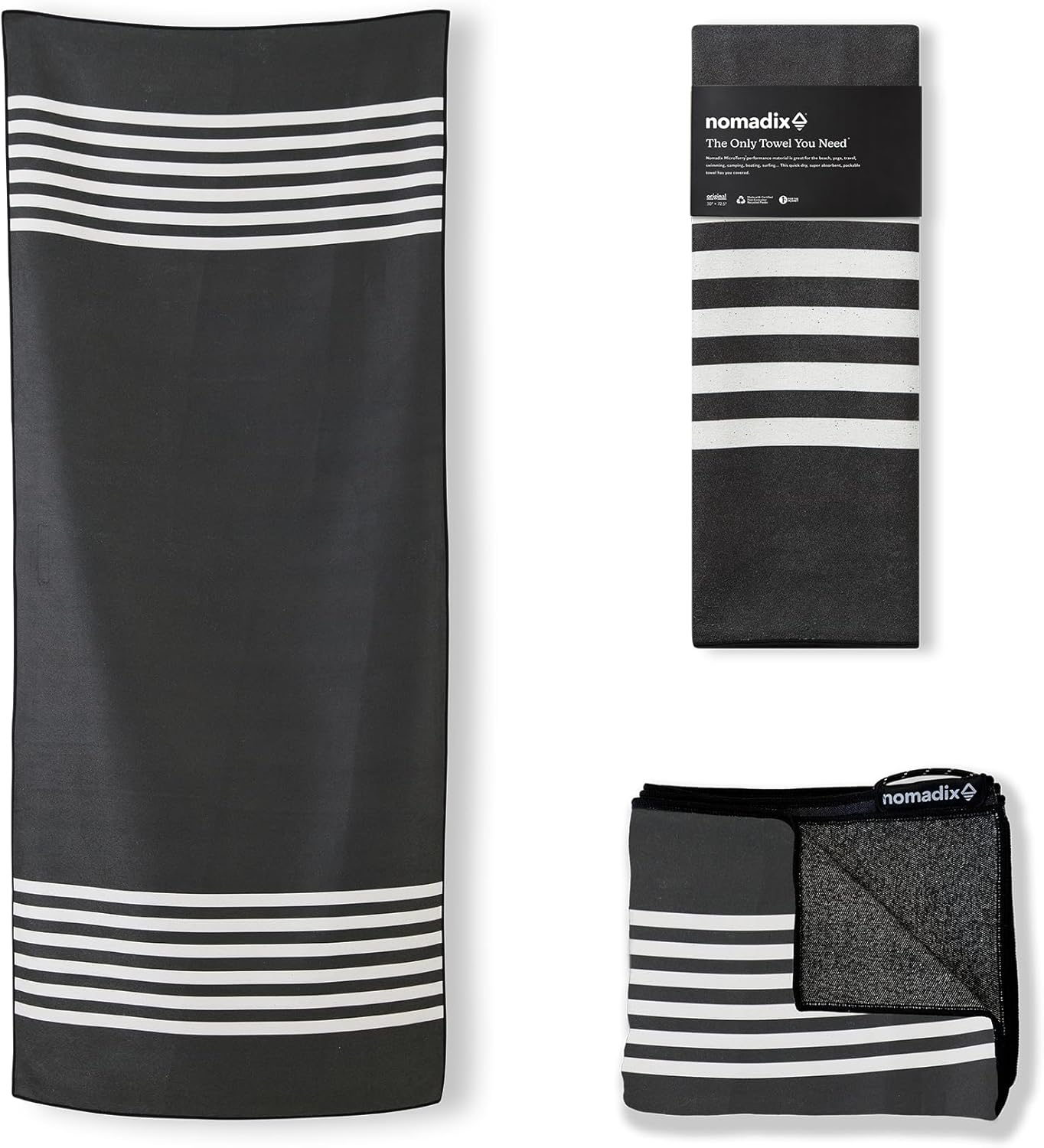 Nomadix Original Towel - Super Absorbent, Sand Resistant & Versatile