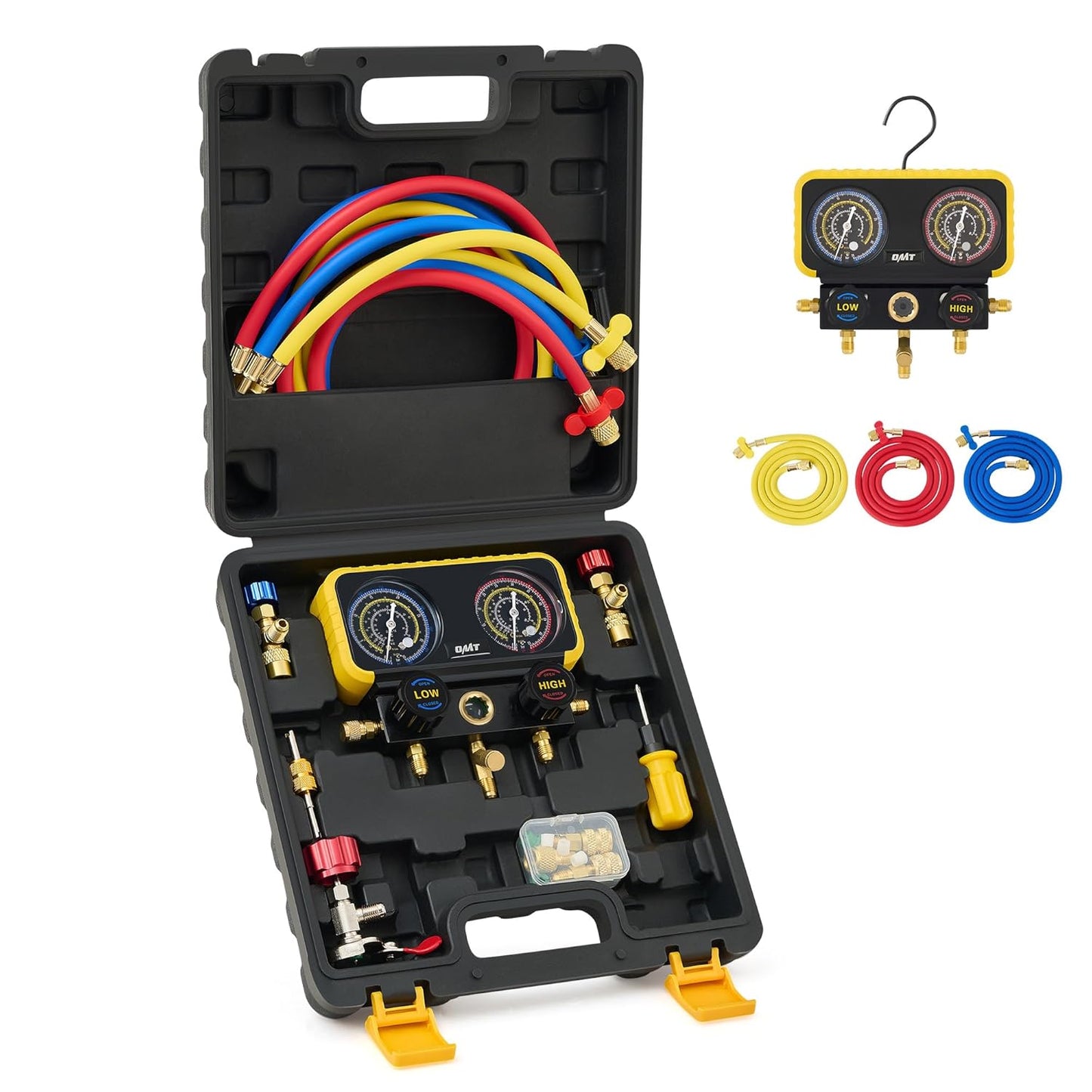 Professional R410a Gauges Set for HVAC Maintenance and Repair