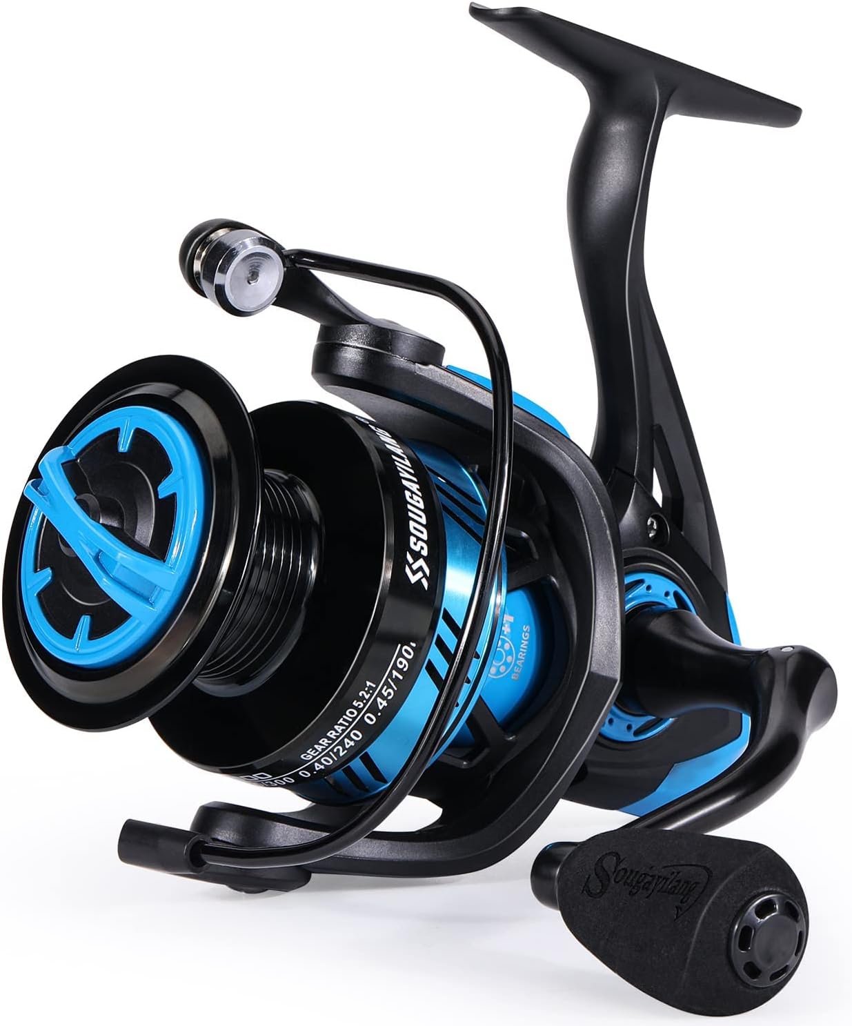 Sougayilang Ultralight Spinning Reel - High Speed for Freshwater