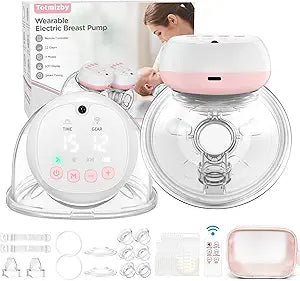 Hands Free Breast Pump with 12 Levels and 3 Modes for Comfort