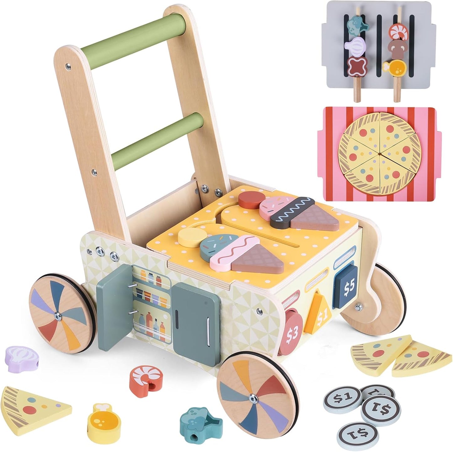 Montessori Baby Walker: Push & Learn Toy by Takeeyce