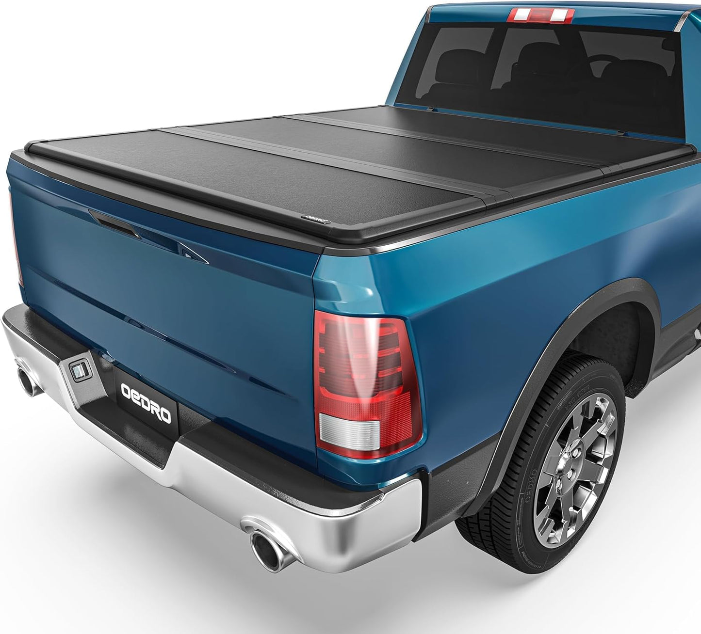 OEDRO Hard Tri-fold Tonneau Cover for Dodge Ram 1500 2500 3500